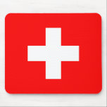 Schweiz Flagga Musmatta<br><div class="desc">Schweiz Flagga</div>