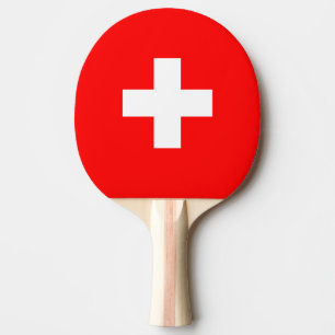 Schweiz flagga pingisracket