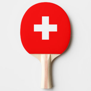 Schweiz Flagga Pingisracket