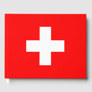 Schweiz Flagga (Schweiz) Gästböcker