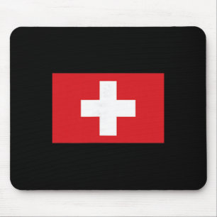 Schweiz Flagga Schweiz Kläder Vandring Skidor Män Musmatta