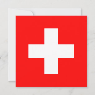 Schweiz Flagga (Schweiz) Kort