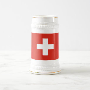 Schweiz flagga sejdel