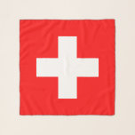 Schweiz Flagga Sjal<br><div class="desc">Schweiz Flagga</div>