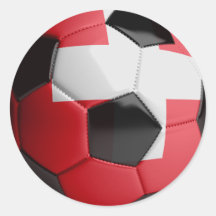 Schweiz flagga Soccer Ball