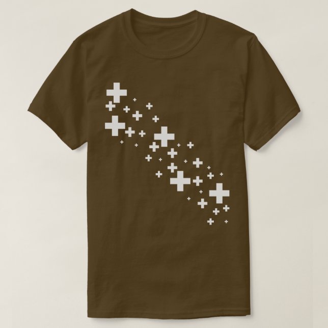 Schweiz Flagga T Shirt (Design framsida)