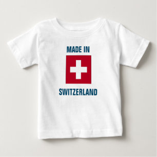 Schweiz flagga t shirt