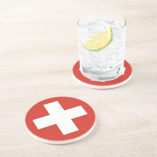 Schweiz-flagga telefonnummer underlägg (Sidan)