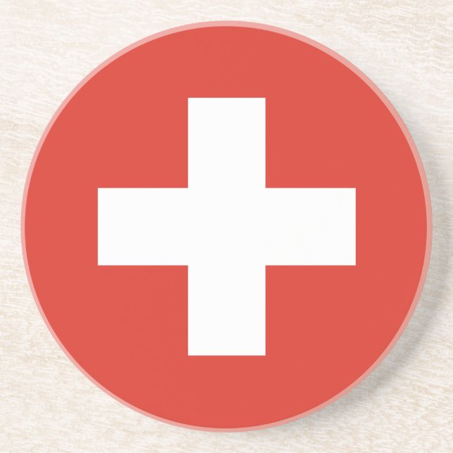 Schweiz flagga underlägg (Framsidan)