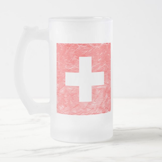 Schweiz Frostat Ölglas (Vänster)
