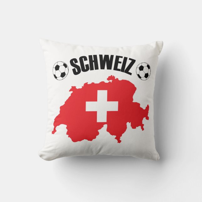 Schweiz Fussball Schweiz Karta Kudde (Framsida)