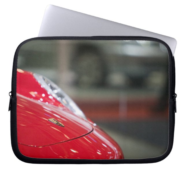 SCHWEIZ, GENEVA: 75:e - Årlig Genève Auto 2 Laptop Sleeve (Framsidan)