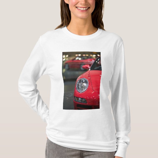 SCHWEIZ, GENEVA: 75:e Årlig Genève Auto 8 Tee Shirt (Framsida)