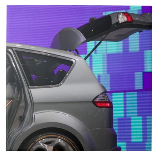 SCHWEIZ, GENEVA: 75:e Årlig GenèveAuto 10 Kakelplatta (Framsidan)