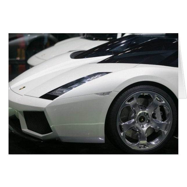 SCHWEIZ, GENEVA: 75:e Årlig GenèveAuto 11 Hälsningskort (Framsidan Horizontal)