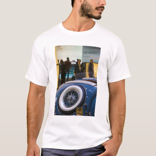 SCHWEIZ, GENEVA: 75:e Årlig GenèveAuto 7 T Shirt (Framsida)