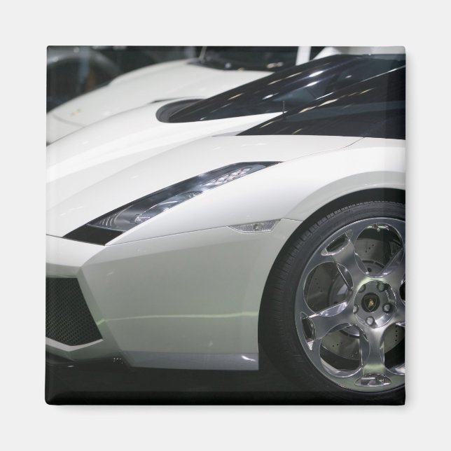 SCHWEIZ, GENEVA: 75:e årliga Genève Auto 11 Magnet (Framsidan)