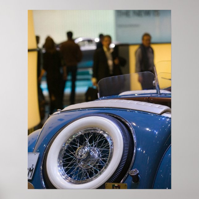 SCHWEIZ, GENEVA: 75:e årliga Geneve Auto 7 Poster (Framsidan)