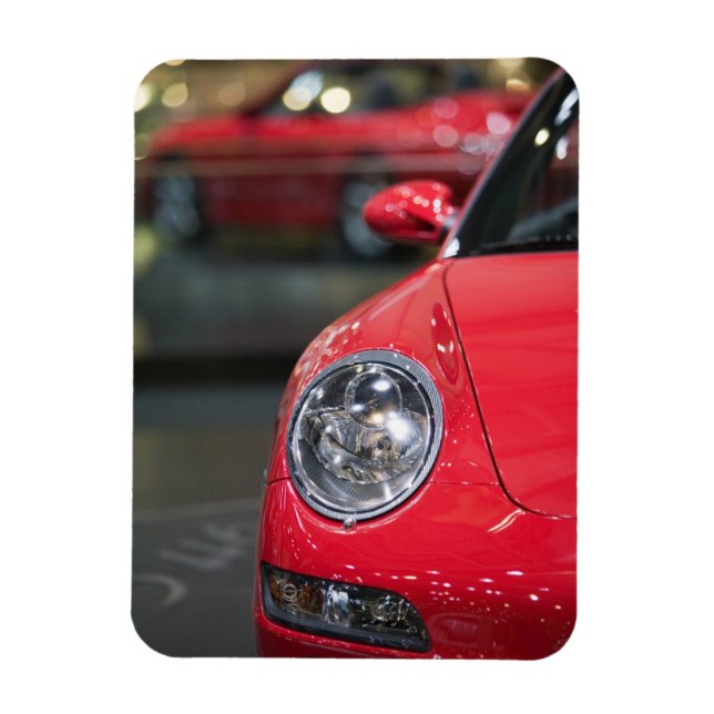 SCHWEIZ, GENEVA: 75:e årliga Genève Auto 8 Magnet (Vertikal)