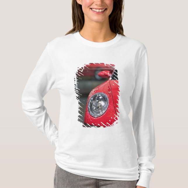 SCHWEIZ, GENEVA: 75:e årliga Genève Auto 8 Tee Shirt (Framsida)