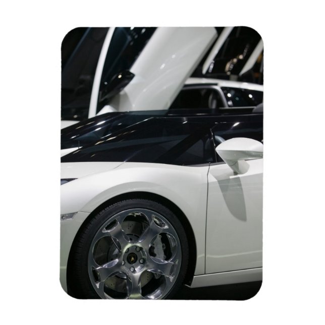 SCHWEIZ, GENEVA: 75:e årliga Genève Auto 9 Magnet (Vertikal)