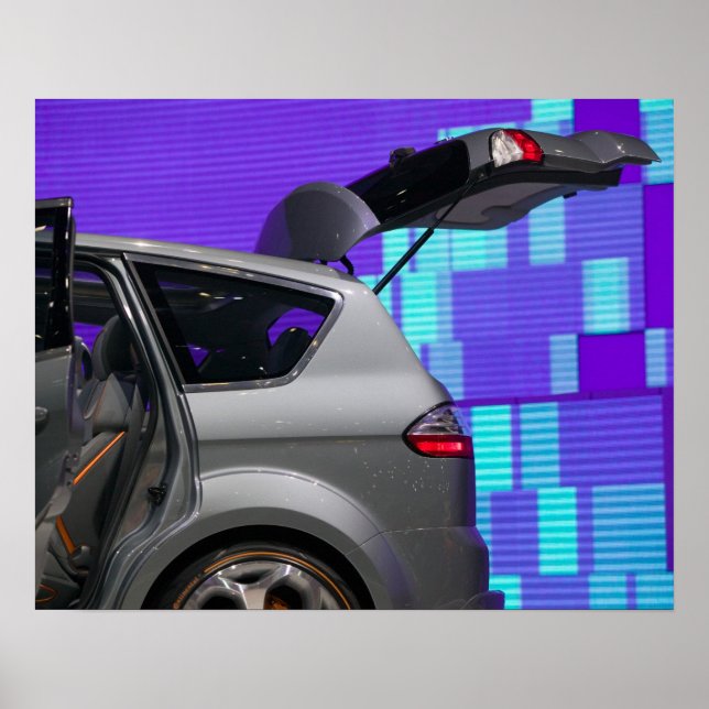 SCHWEIZ, GENÈVE: 75:e Årlig GenèveAuto 10 Poster (Framsidan)