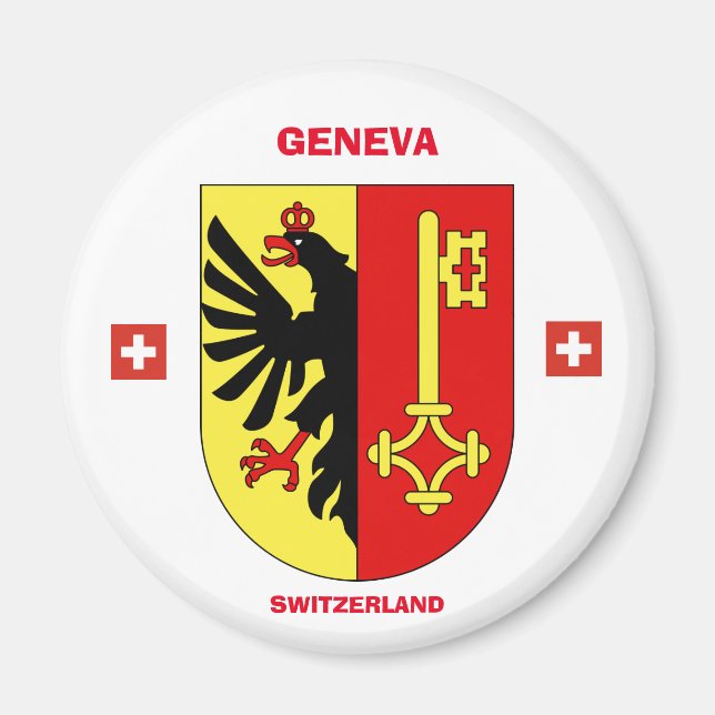 Schweiz: Genève-Jacka av Arm Magnet (Framsidan)