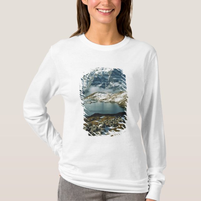 Schweiz, Grindelwald, Bernese Alperna, View Tee Shirt (Framsida)