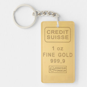 Schweiz Guld Pub Nyckelring