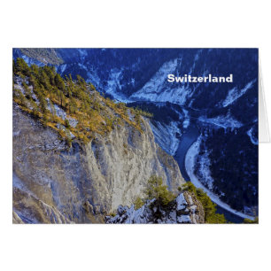 Schweiz Hälsningskort