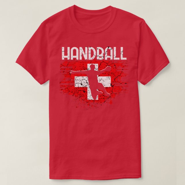 Schweiz Handball T Shirt (Design framsida)