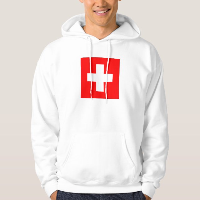 Schweiz Hoodie (Framsida)