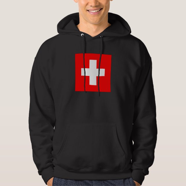 Schweiz Hoodie (Framsida)