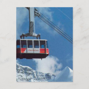 Schweiz järnvägar. Hassliberg station Vykort