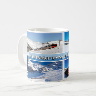 Schweiz - Jungfrau Railway - Kaffemugg