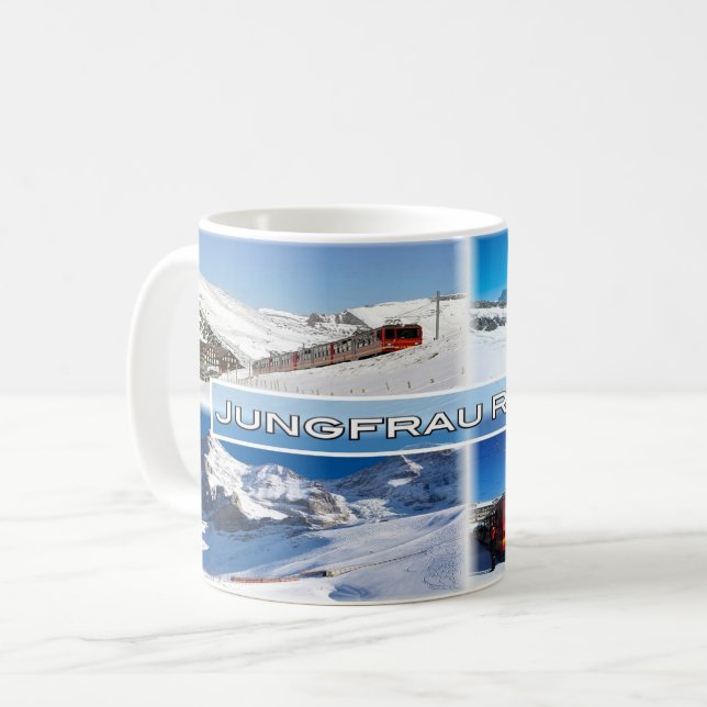Schweiz - Jungfrau Railway - Kaffemugg (Framsida vänster)