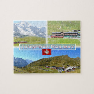 Schweiz - Jungfrau Railway - Pussel