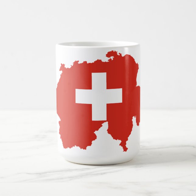 Schweiz Kaffe Mugg (Center)