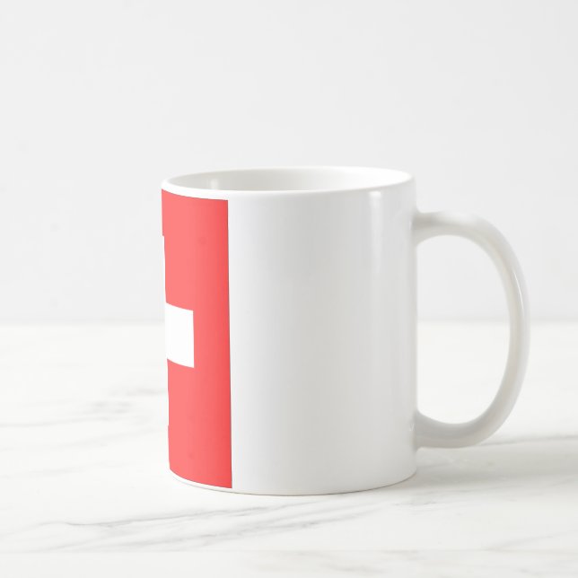 Schweiz Kaffemugg (Höger)