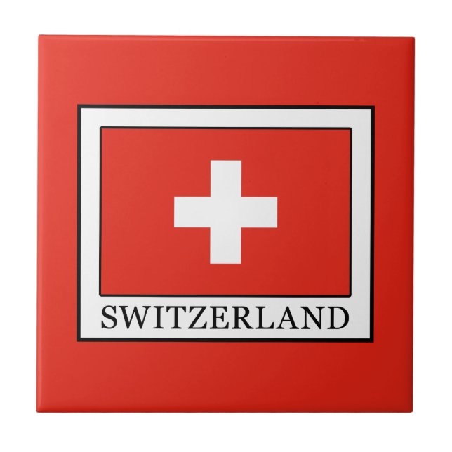 Schweiz Kakelplatta (Framsidan)