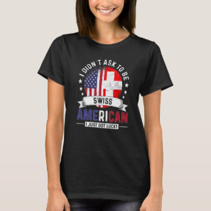 Schweiz Land Flaggor Pride Schweiz F T Shirt