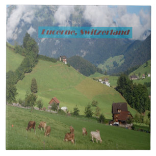 Schweiz Landsbygd Kakelplatta