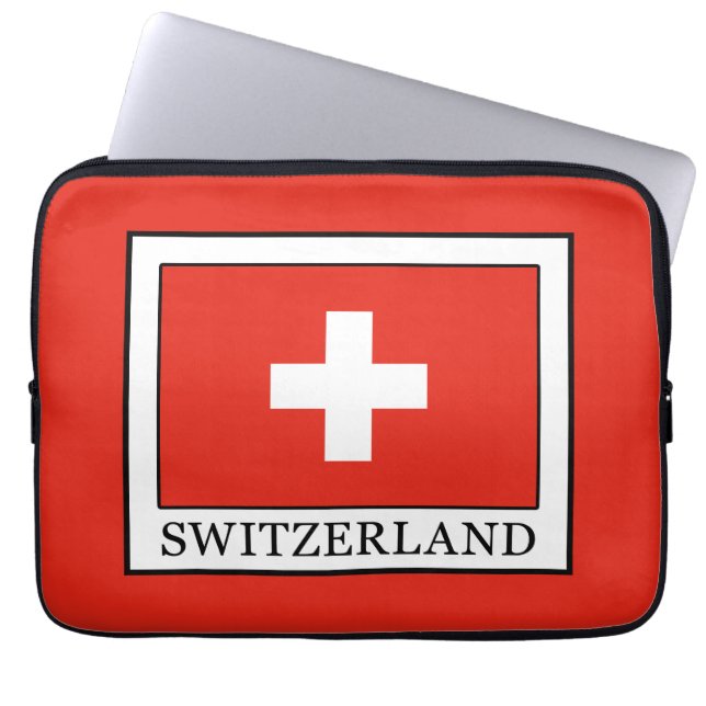 Schweiz Laptop Fodral (Framsidan)