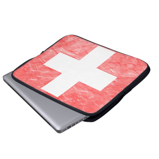 Schweiz Laptop Fodral (Framre botten)