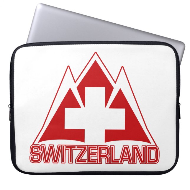 SCHWEIZ laptop sleeve (Framsidan)
