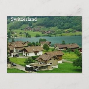 Schweiz liggande vykort