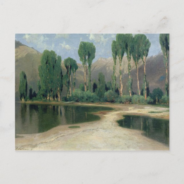 Schweiz liggande vykort (Framsida)