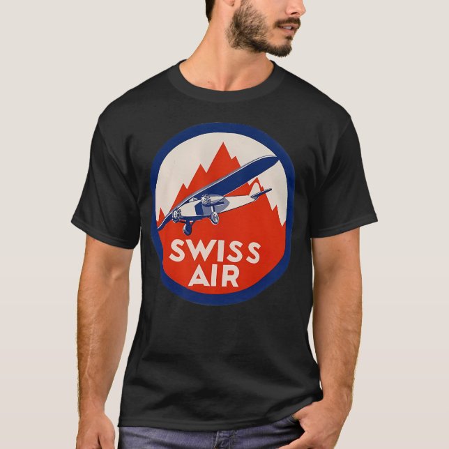 Schweiz Luft T Shirt (Framsida)