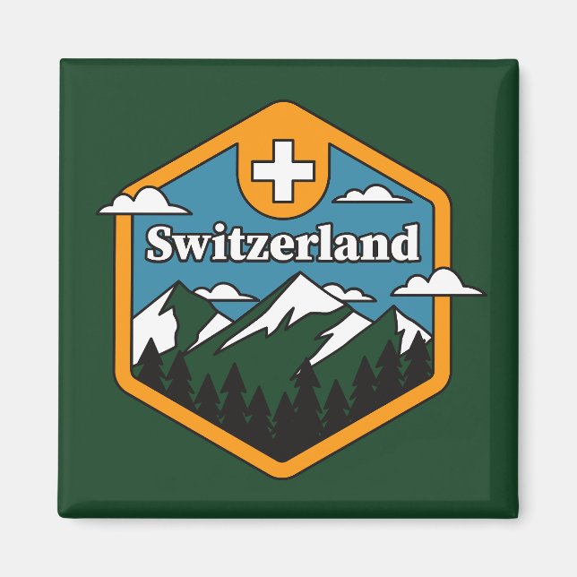 Schweiz Magnet (Framsidan)