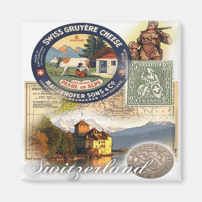 Schweiz Magnet (Framsidan)